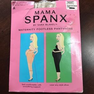 Size A NEW Mama Spanx Maternity Footless Pantyhose